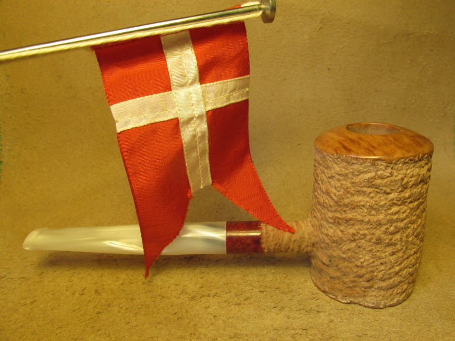 Rasted handcut pipes, RH1065 Poker pipe (10)